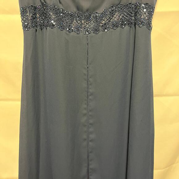 Arianna Y2K Maxi Dress Womens 12P Empire Waist Fairy Wedding Guest Homecoming - Picture 5 of 13